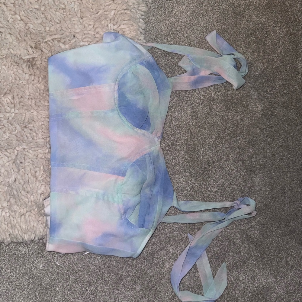 size medium, corset top, from american threads